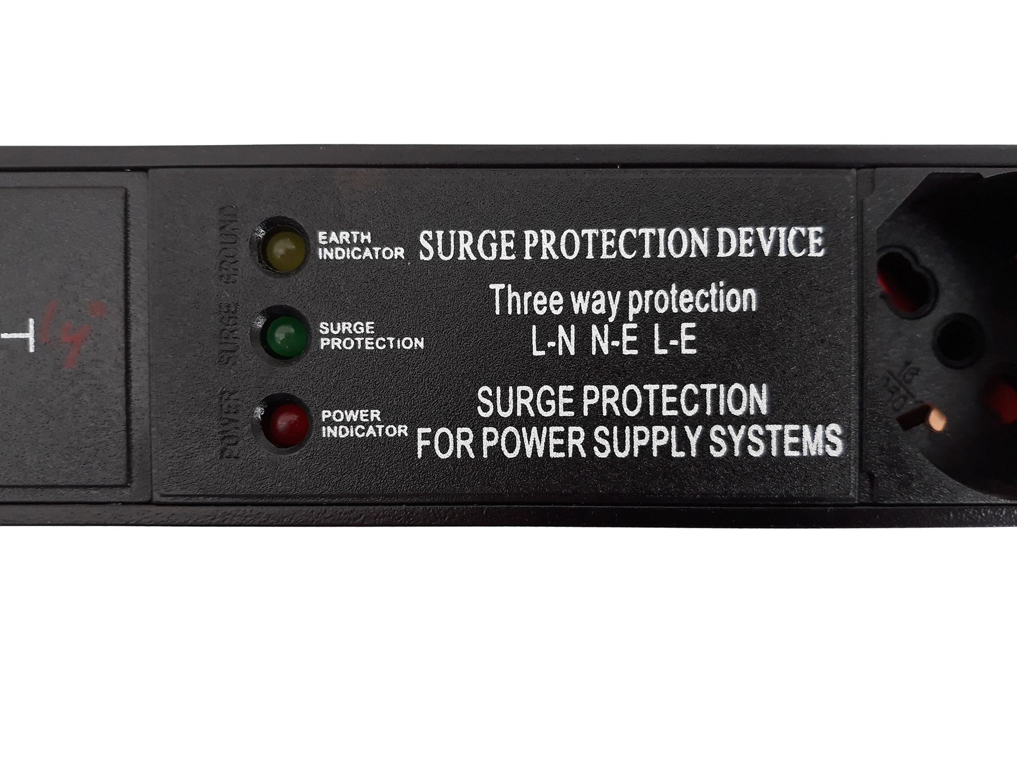 Multipresa 7 Posti da Rack 19'' con Filtro di Protezione 3 LED Spina Italiana 1U - immagine 6