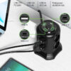 Multipresa da Tavolo a Torretta Salvaspazio 8 Prese Schuko 2 USB-A e 2 USB-C™ - immagine 8