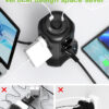 Multipresa da Tavolo a Torretta Salvaspazio 8 Prese Schuko 2 USB-A e 2 USB-C™ - immagine 9