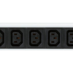 Multipresa 8 Posti da Rack 19'' Spina Schuko Angolata 1U
