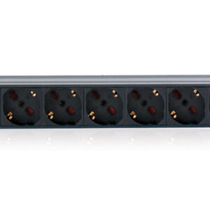 Multipresa 6 Posti da Rack 19'' con Interruttore 2xUSB Spina Italiana 1U