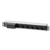 Multipresa 6 Posti da Rack 19'' con Magnetotermico Spina Italiana 1,5U - immagine 3