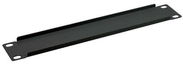 Pannello Cieco 1 HE per Armadio 10'' Nero - immagine 3