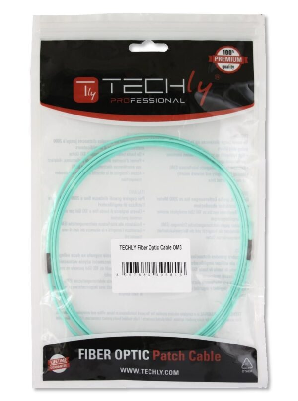 Cavo Fibra Ottica Multimodale OM3 LC/LC 50/125 20 m - immagine 2