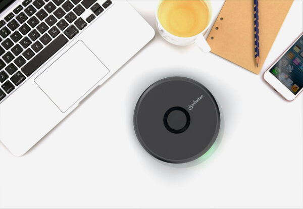 Pad di Ricarica Wireless Veloce 10W Nero - immagine 9