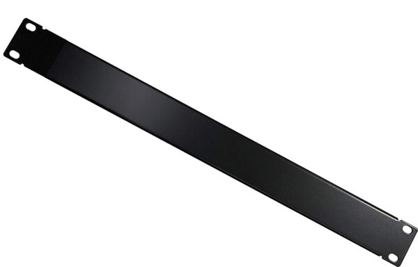 Pannello Cieco 1 HE per Armadio 10'' Nero - immagine 2