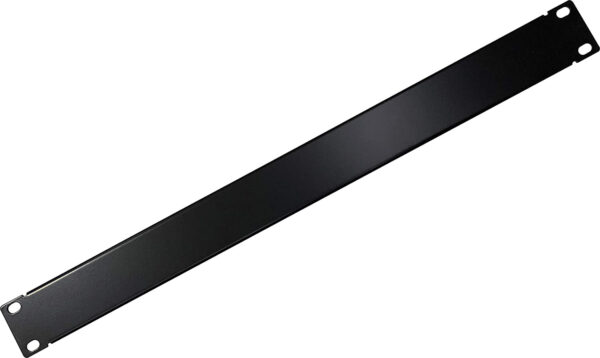 Pannello Cieco per Armadi Rack 19'' Nero 1 Unità