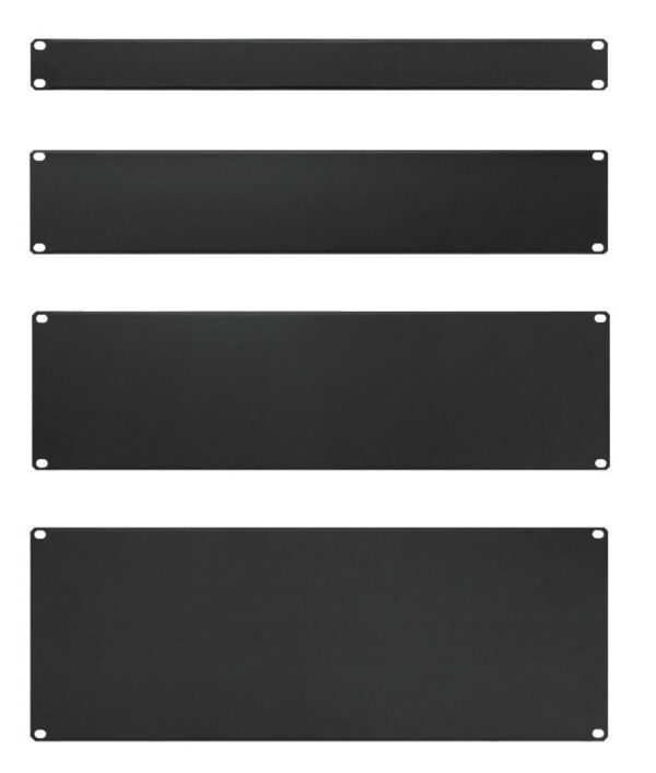 Pannello Cieco per Armadi Rack 19'' Nero 1 Unità - immagine 3