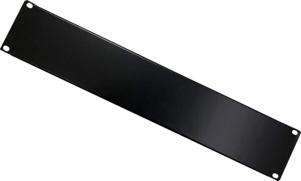 Pannello Cieco per Armadi Rack 19'' Nero 2 Unità - immagine 2