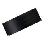 Pannello Cieco per Armadi Rack 19'' Nero 4 Unit&agrave;