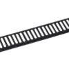 Pannello di Chiusura Ventilato 1U Nero per Rack Audio Video - immagine 2