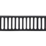 Pannello di Chiusura Ventilato 1U Nero per Rack Audio Video