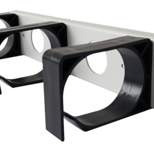Pannello Passacavi 1U per Armadio 10'' Grigio