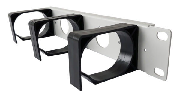 Pannello Passacavi 1U per Armadio 10'' Grigio