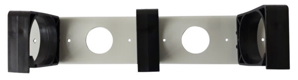 Pannello Passacavi 1U per Armadio 10'' Grigio - immagine 4