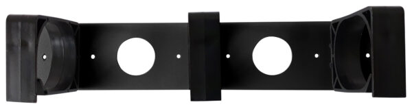 Pannello Passacavi 1U per Armadio 10'' Nero - immagine 4