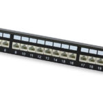 Pannello Patch STP 24 Posti RJ45 cat. 6A Techly