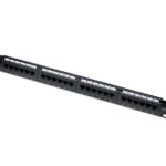 Pannello Patch UTP 24 Posti RJ45 Cat.6 con barra gestione cavi