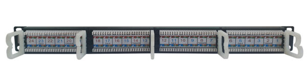 Pannello Patch UTP 24 Posti RJ45 Cat.6 Techly - immagine 5