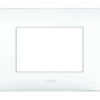 Placca Serie YOUNG 44 per Scatola Rettangolare 3 Moduli Bianco
