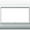 Placca Tecnopolimero S44 4 Moduli Bianco