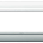 Placca Tecnopolimero S44 7 Moduli Bianco