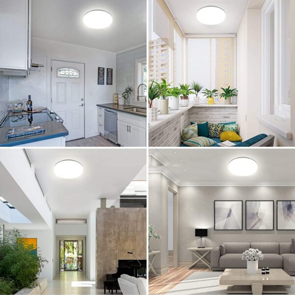 Plafoniera LED Intelligente WiFi Dimmerabile Soffitto Alexa, R5111 - immagine 6