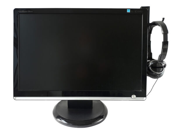 Supporto Cuffie Adesivo Universale per Monitor e Scrivania Nero (2 Pezzi) - immagine 7