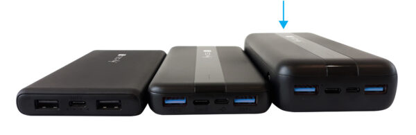 Power Bank Caricatore 20000 mAh 20W 3 Porte Output con Cavo Micro USB - immagine 9