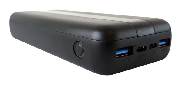 Power Bank Caricatore 20000 mAh 20W 3 Porte Output con Cavo Micro USB - immagine 3