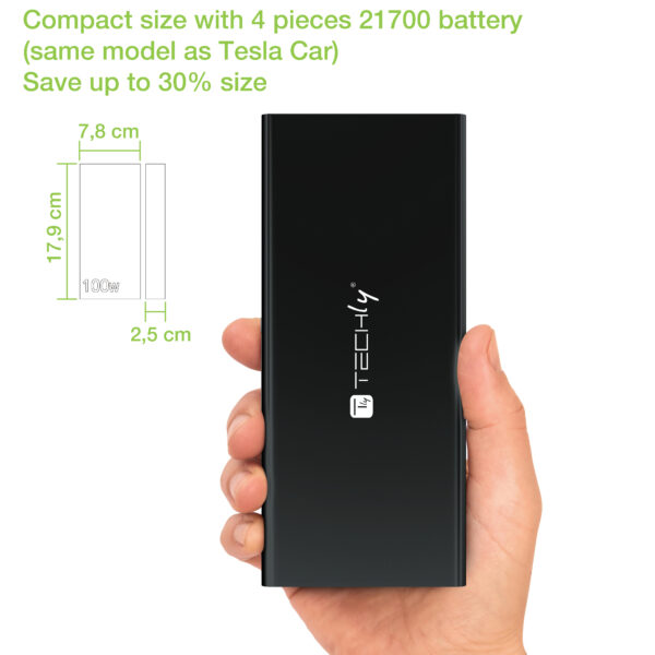Power Bank Smartphone 30000 mAh 100W USB-C™ 4 Porte Output - immagine 9