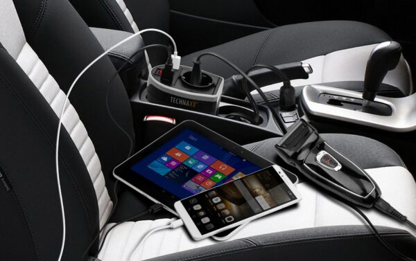 Power Inverter con 2 porte USB, TE-13 - immagine 6