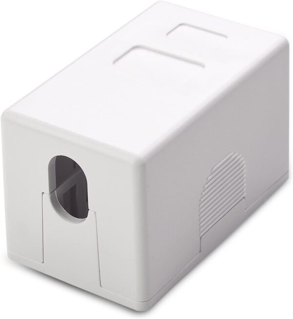 Presa a Muro per 1 Frutto Keystone Bianco - immagine 2