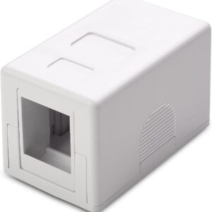 Presa a Muro per 1 Frutto Keystone Bianco