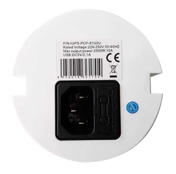 Presa da Scrivania ad Incasso con 2 Prese USB - immagine 2