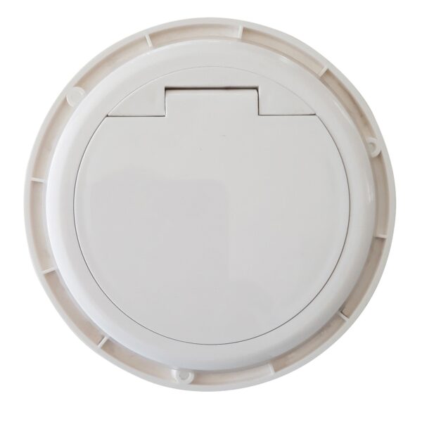Presa da Scrivania ad Incasso con 2 prese USB e RJ45 con Coperchio - immagine 4