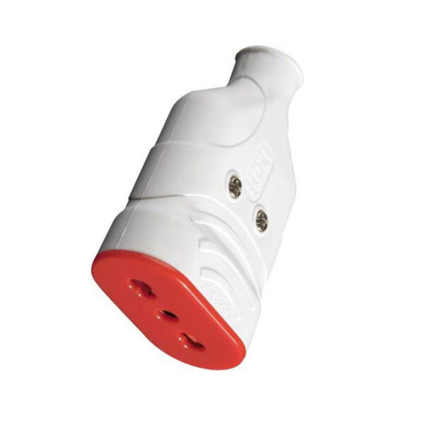Presa Mobile in Gomma 10/16A 250V Bianco - immagine 5