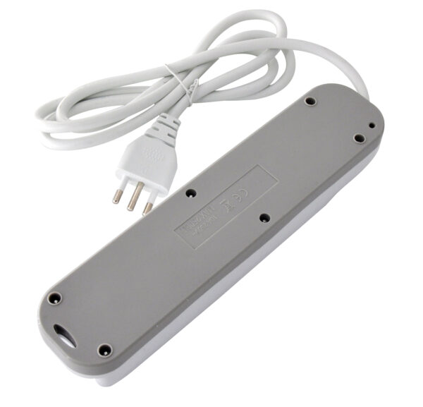 Presa Multipla a 4 Posti Italiana Bipasso/Schuko Spina 10A - immagine 3
