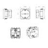 Domus S44 Presa Schuko Bipasso 2P+T 10/16A 250V Bianco Lucido, 441090/15TS - immagine 2