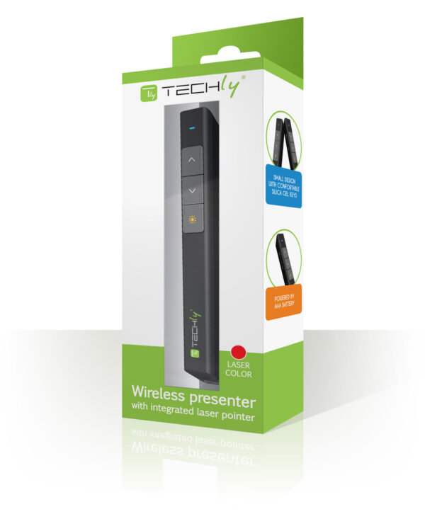 Puntatore Laser Wireless Penna Telecomando Presentazioni Powerpoint - immagine 2