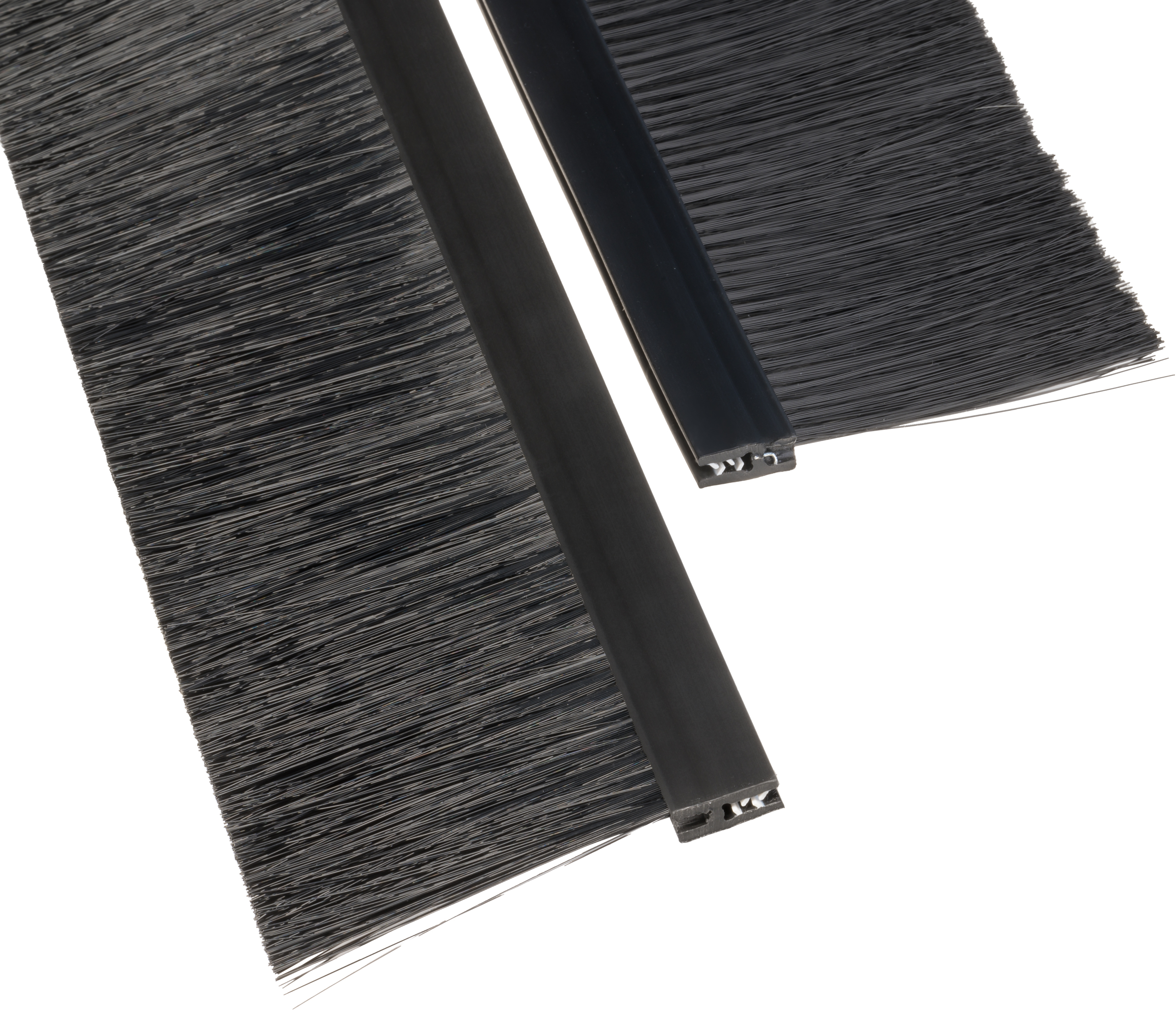 Quattro Spazzole Ingresso Cavi per Armadio Rack 271 mm - immagine 4