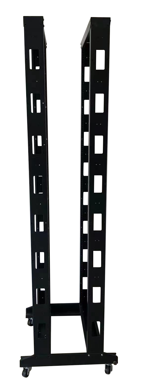 Rack 19'' Open Frame 42 Unita' P 600 Nero - immagine 2