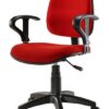 Sedia per Ufficio Easy Colore Rosso - immagine 2