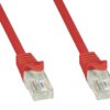 Cavo di rete Patch in CCA Cat.6 Rosso UTP 0,5m - immagine 3