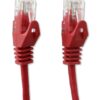 Cavo di rete Patch in CCA Cat.6 Rosso UTP 0,5m - immagine 4