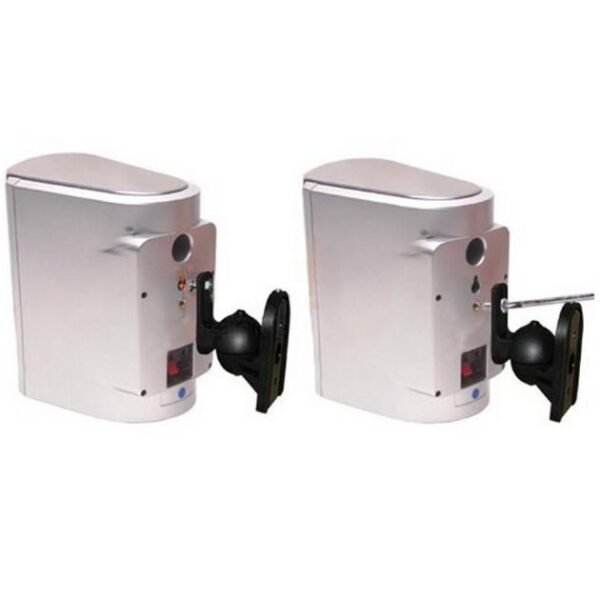 Coppia Staffe Speakers a Parete Universali Regolabili - immagine 8