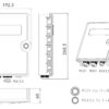 Scatola di Giunzione Fibra Ottica 24 Fibre per Applicazioni FTTH/FTTB - immagine 3