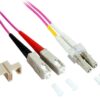 Cavo Fibra Ottica Multimodale OM4 SC/LC 50/125 1 m - immagine 3