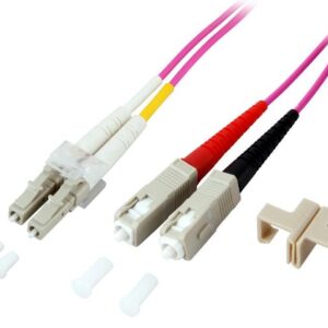 Cavo Fibra Ottica Multimodale OM4 SC/LC 50/125 10 m