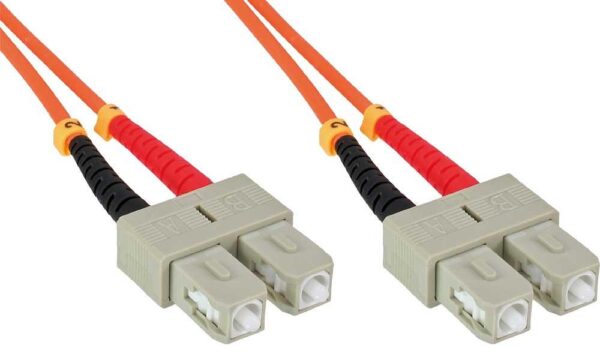 Cavo Fibra Ottica Multimodale OM2 SC/SC 50/125 1 m - immagine 3